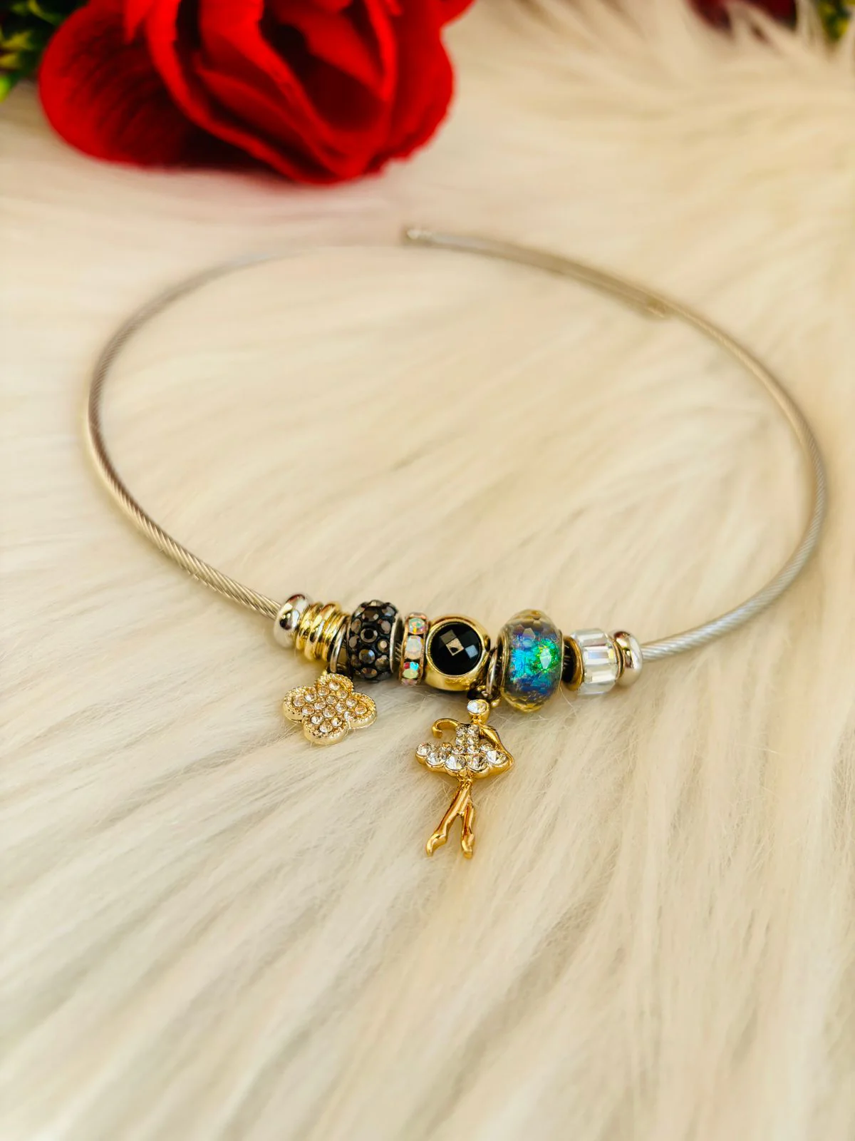 Abigail -The father Of Joy [Hasuli Style Western Necklace] - Image 4