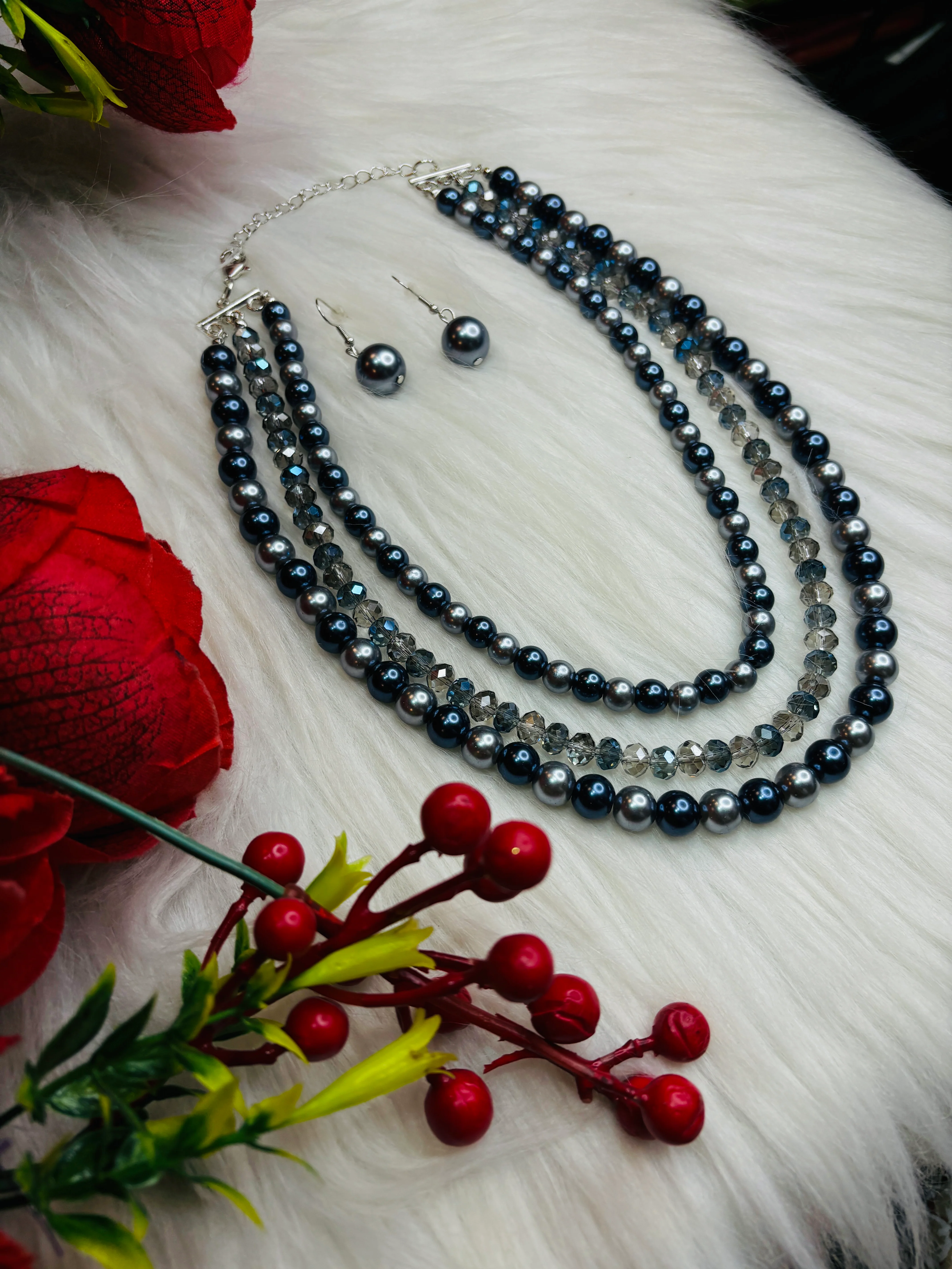 Sagar Jaisi- Fancy Statement Jewellery Set - Image 6