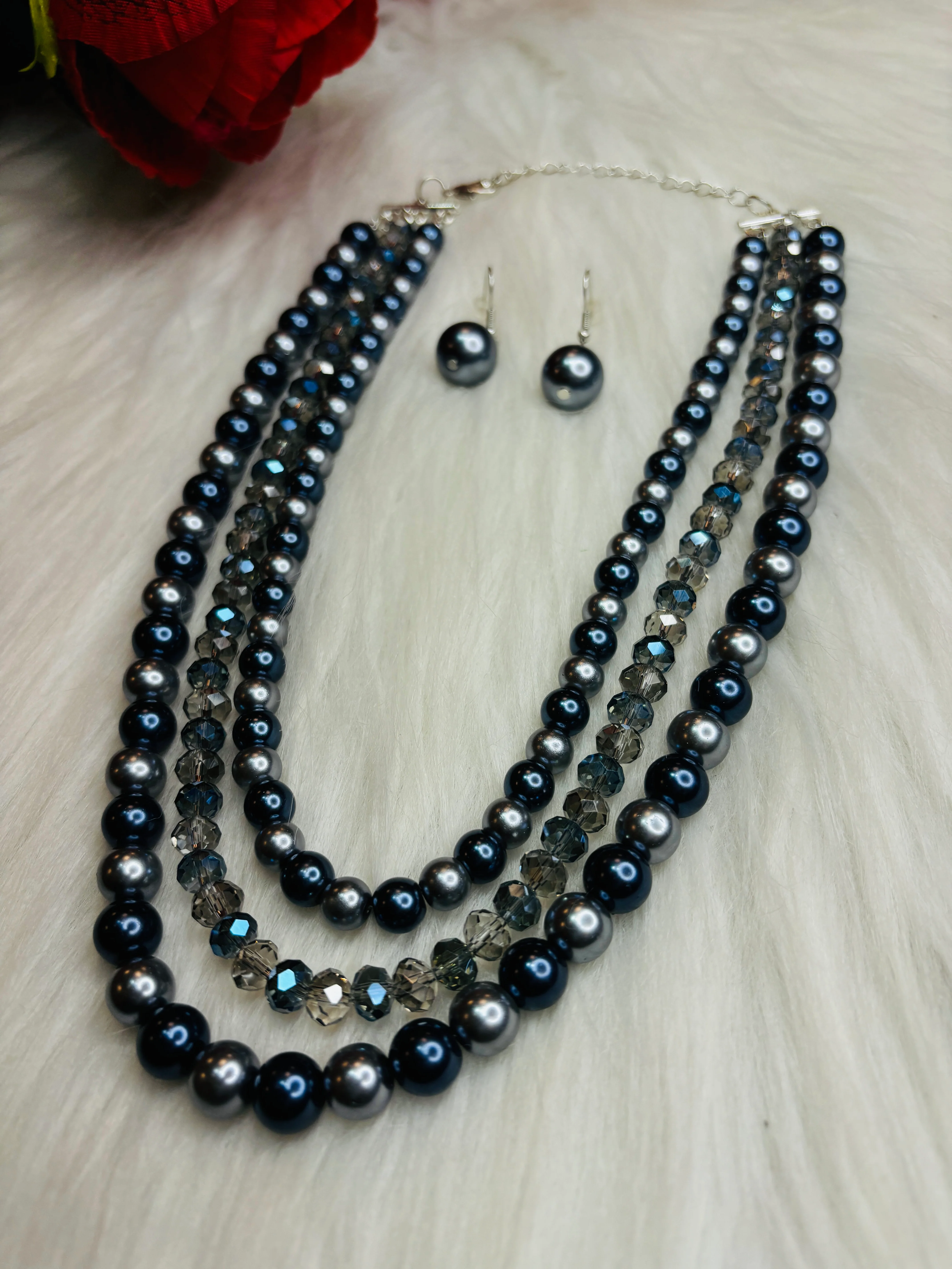 Sagar Jaisi- Fancy Statement Jewellery Set - Image 9