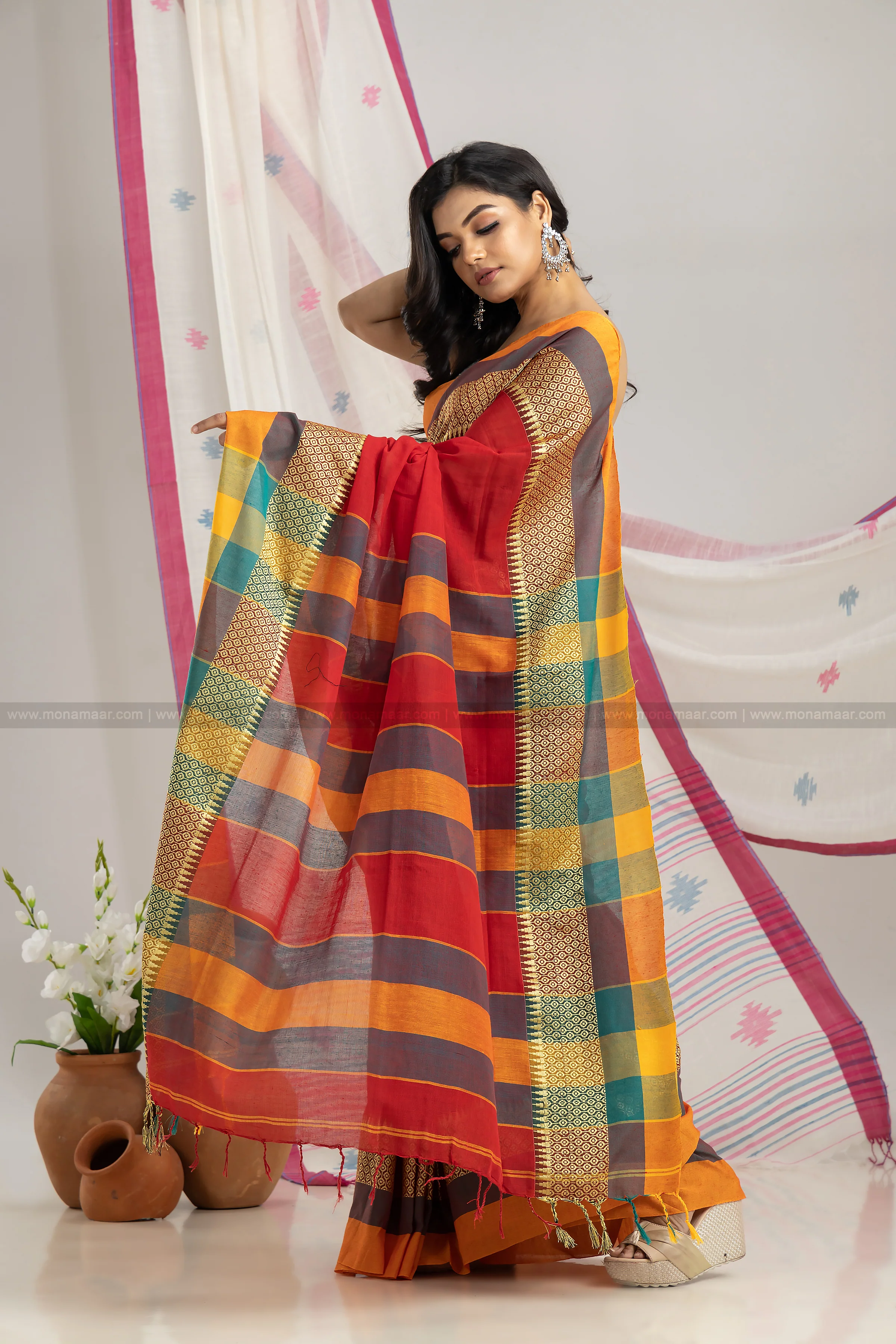 Bengal Narayanpet Saree - Image 4