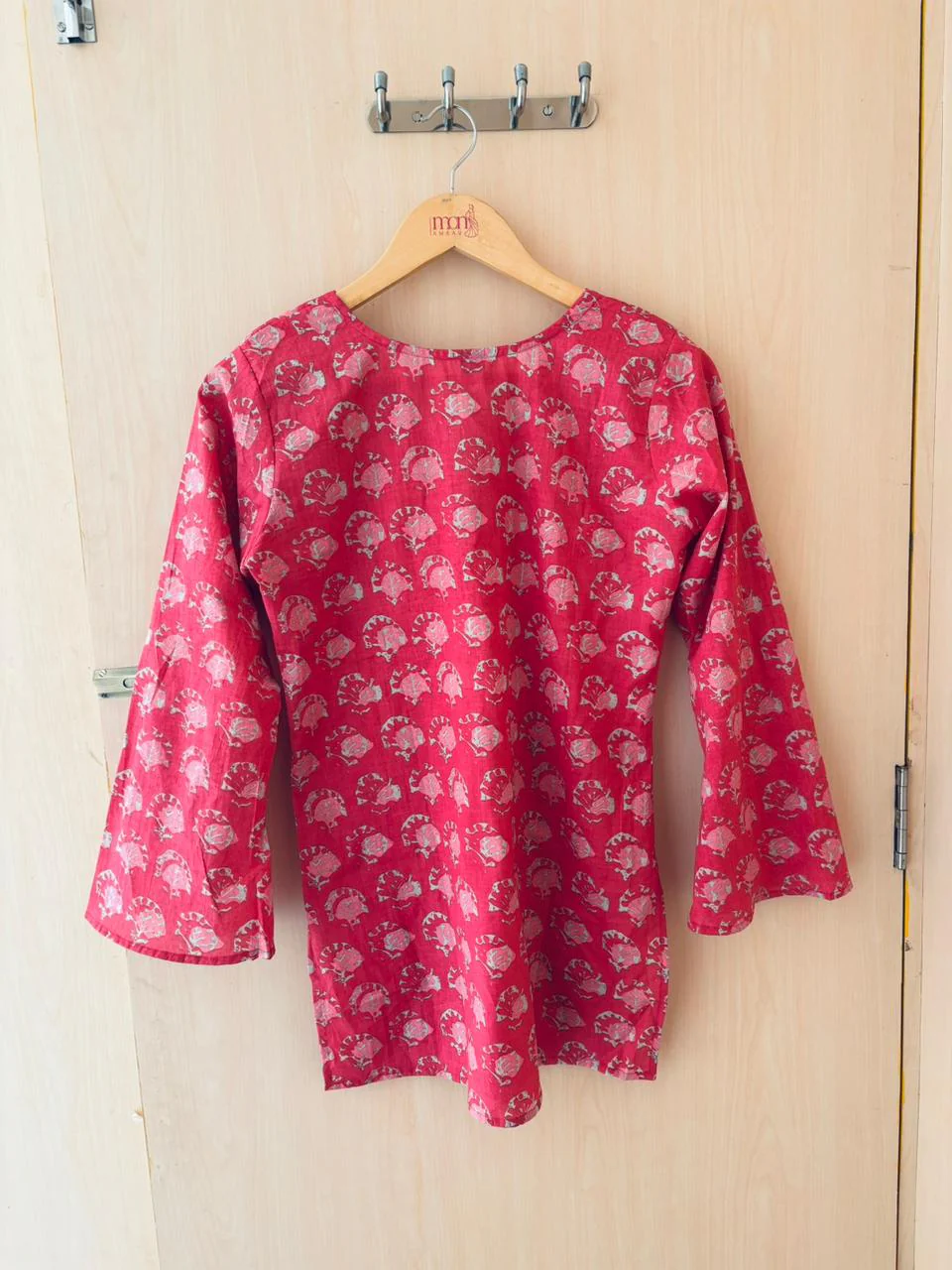 Pink Trend-Pure cotton kurti - Image 3