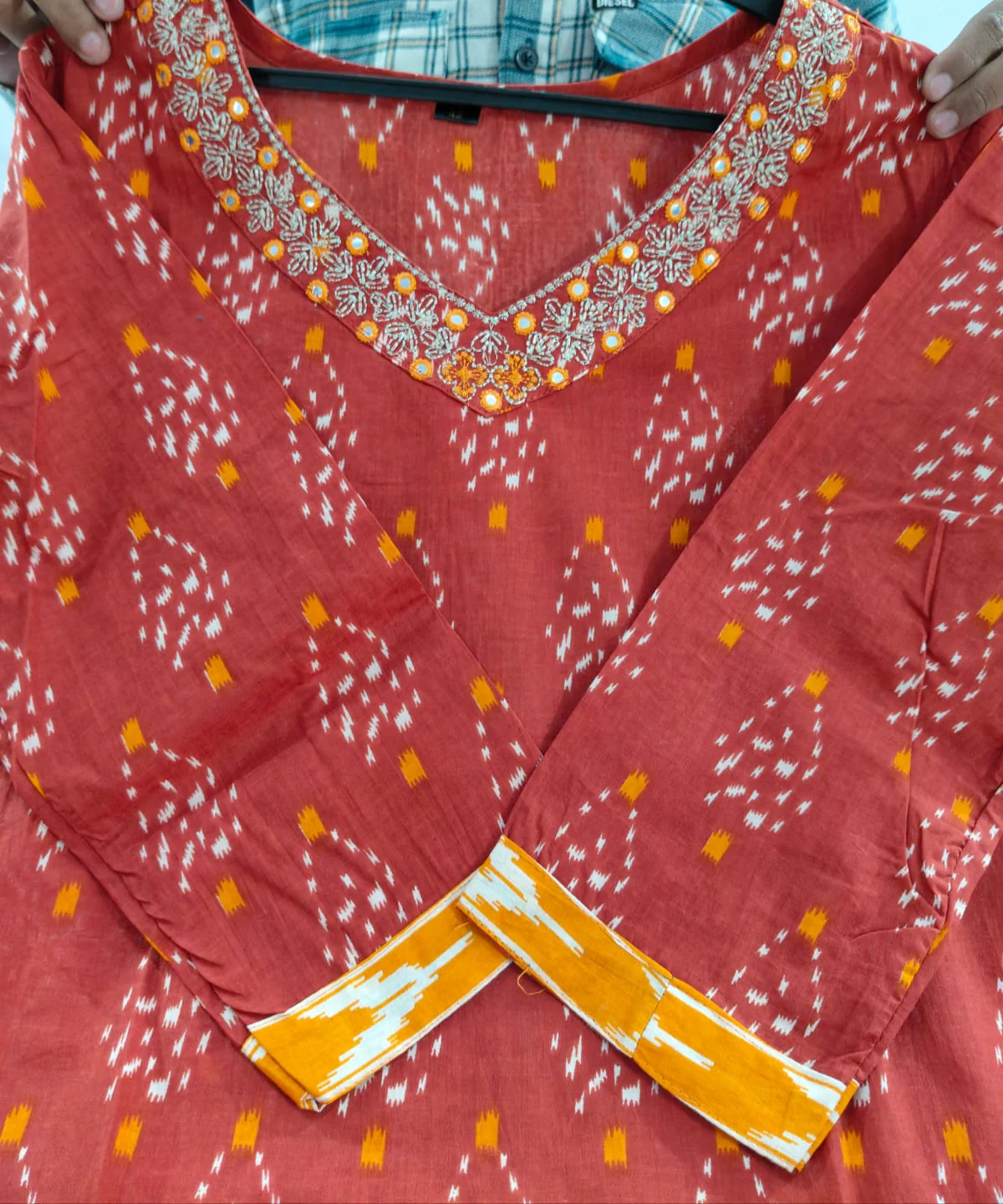 Its All About Memories Cotton Kurti Set - Image 6