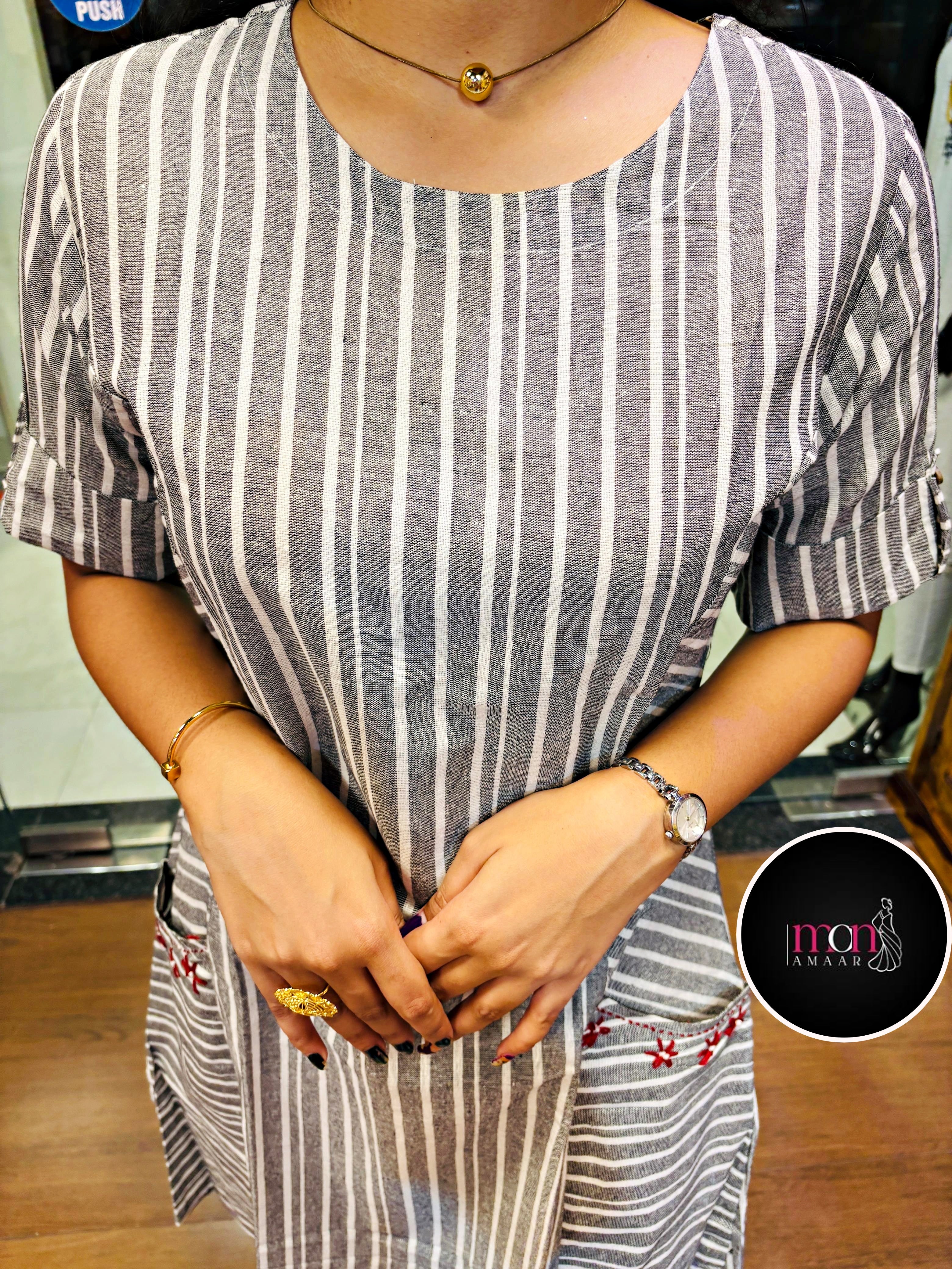 Strange Beauty Cotton Midi Dress - Image 3