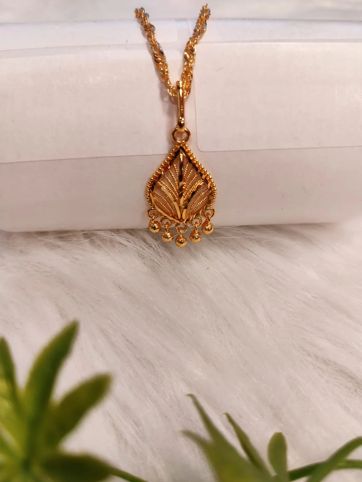 Gold Plated Chain and Locket Set - Image 10