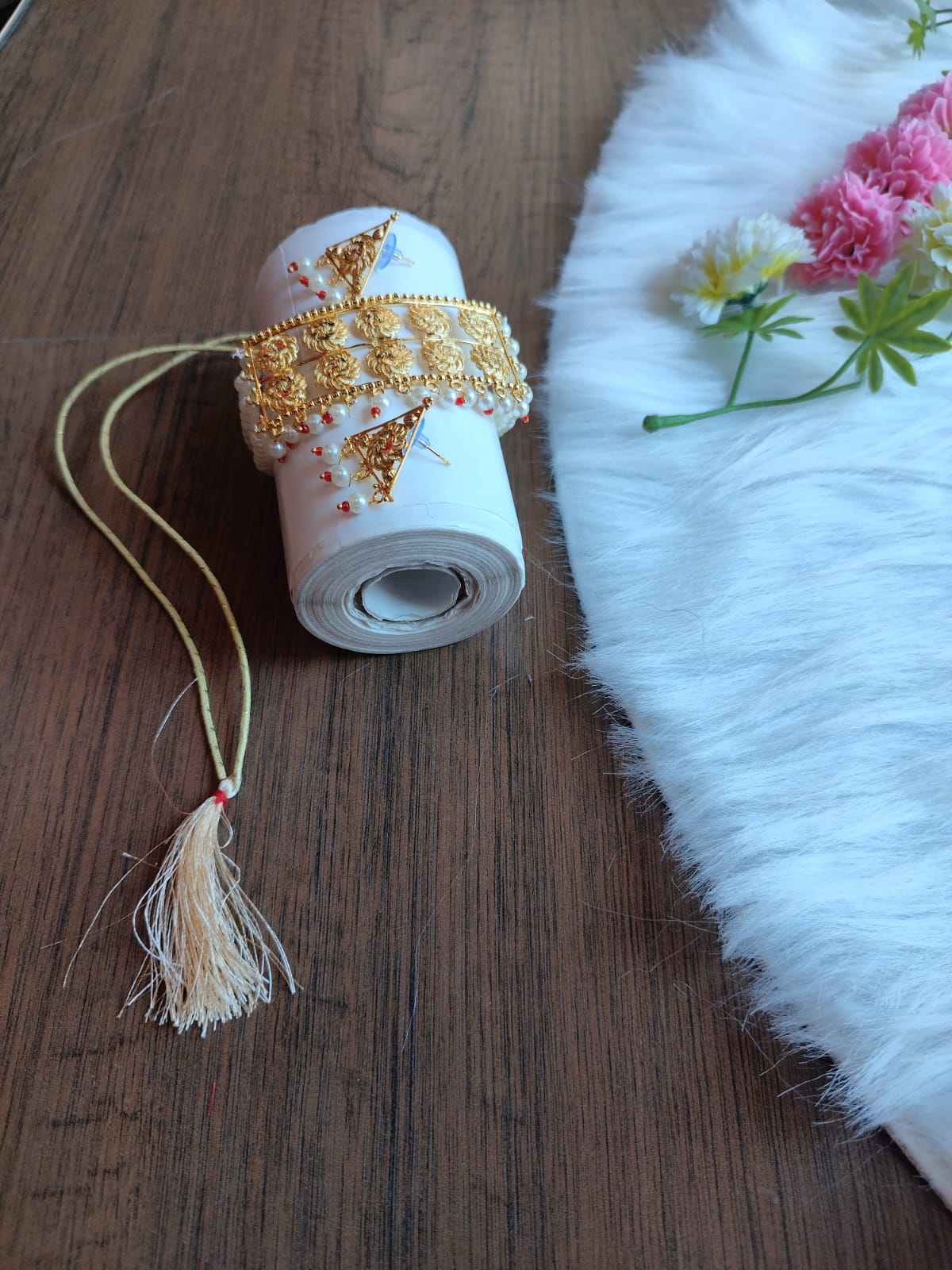 Gold Plated Chocker Necklace set - Image 9