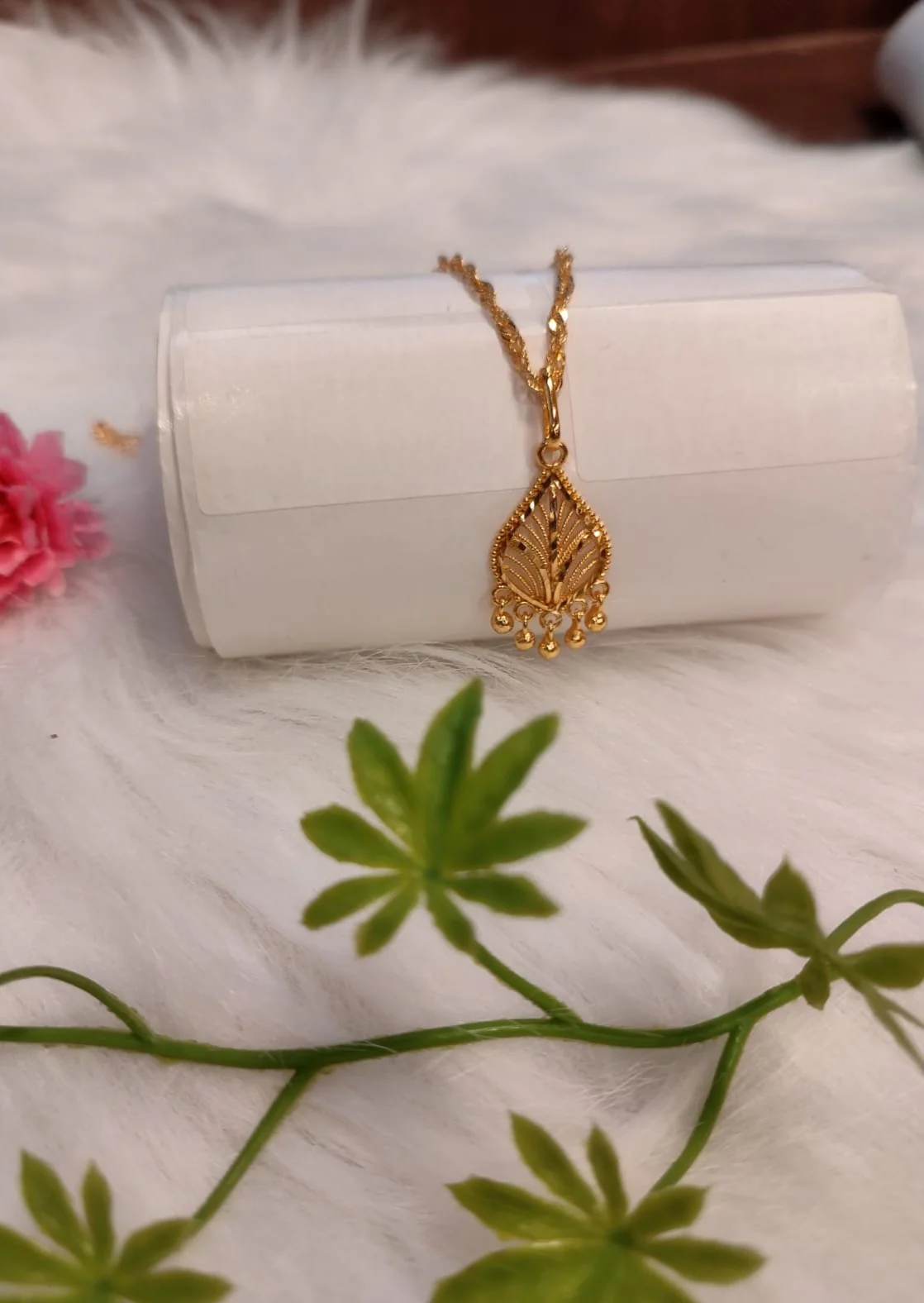 Gold Plated Chain and Locket Set - Image 6