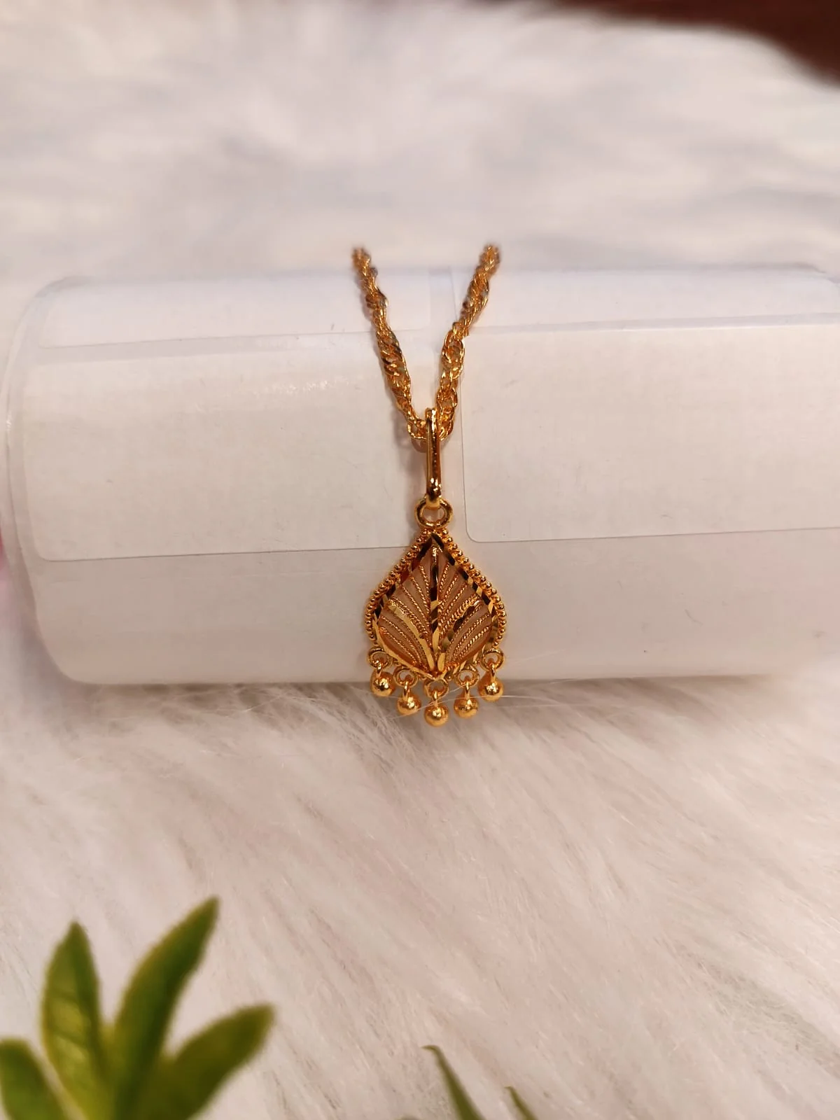 Gold Plated Chain and Locket Set - Image 7