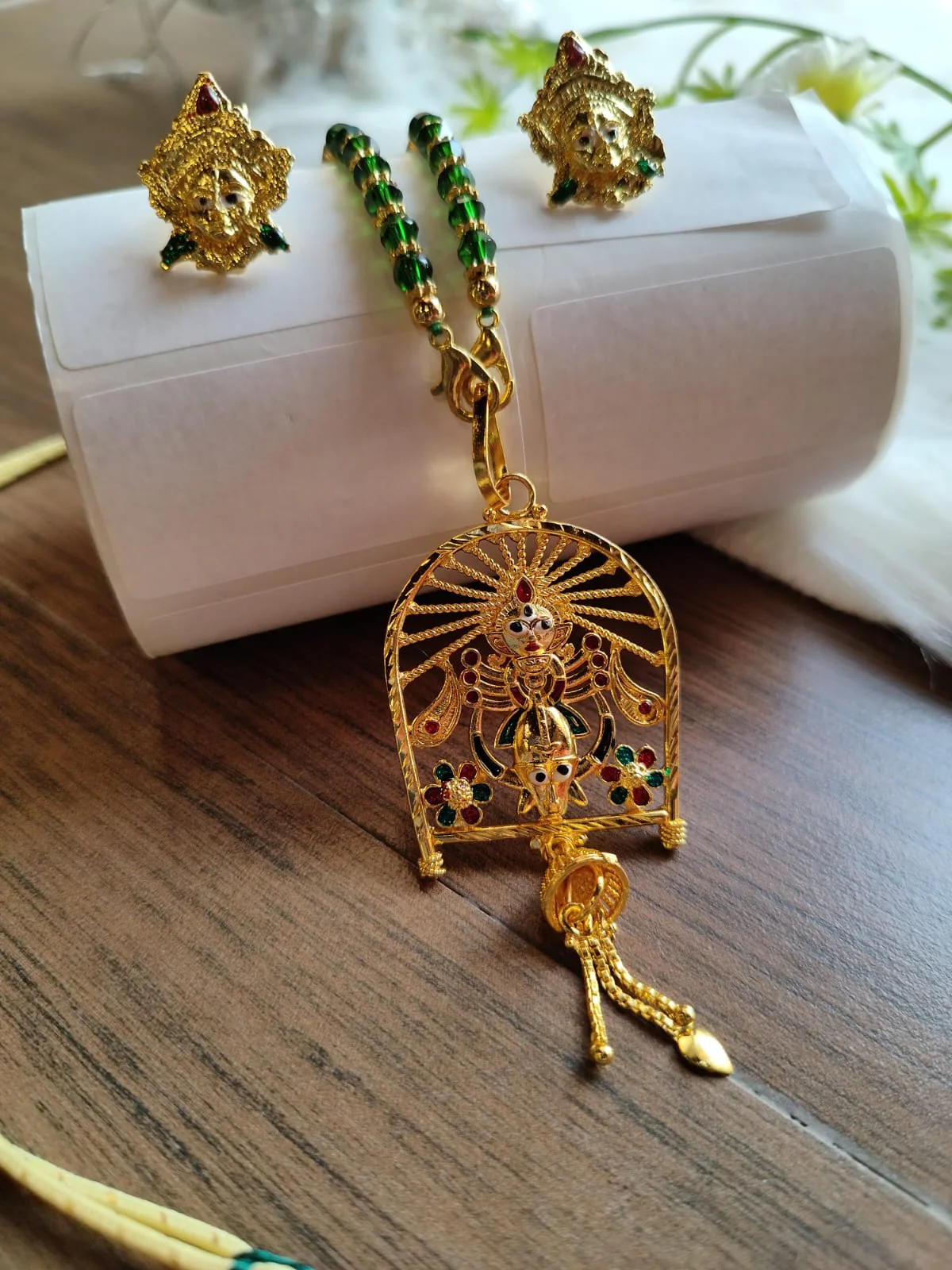 Gold Plated Jewellery Set - Image 4