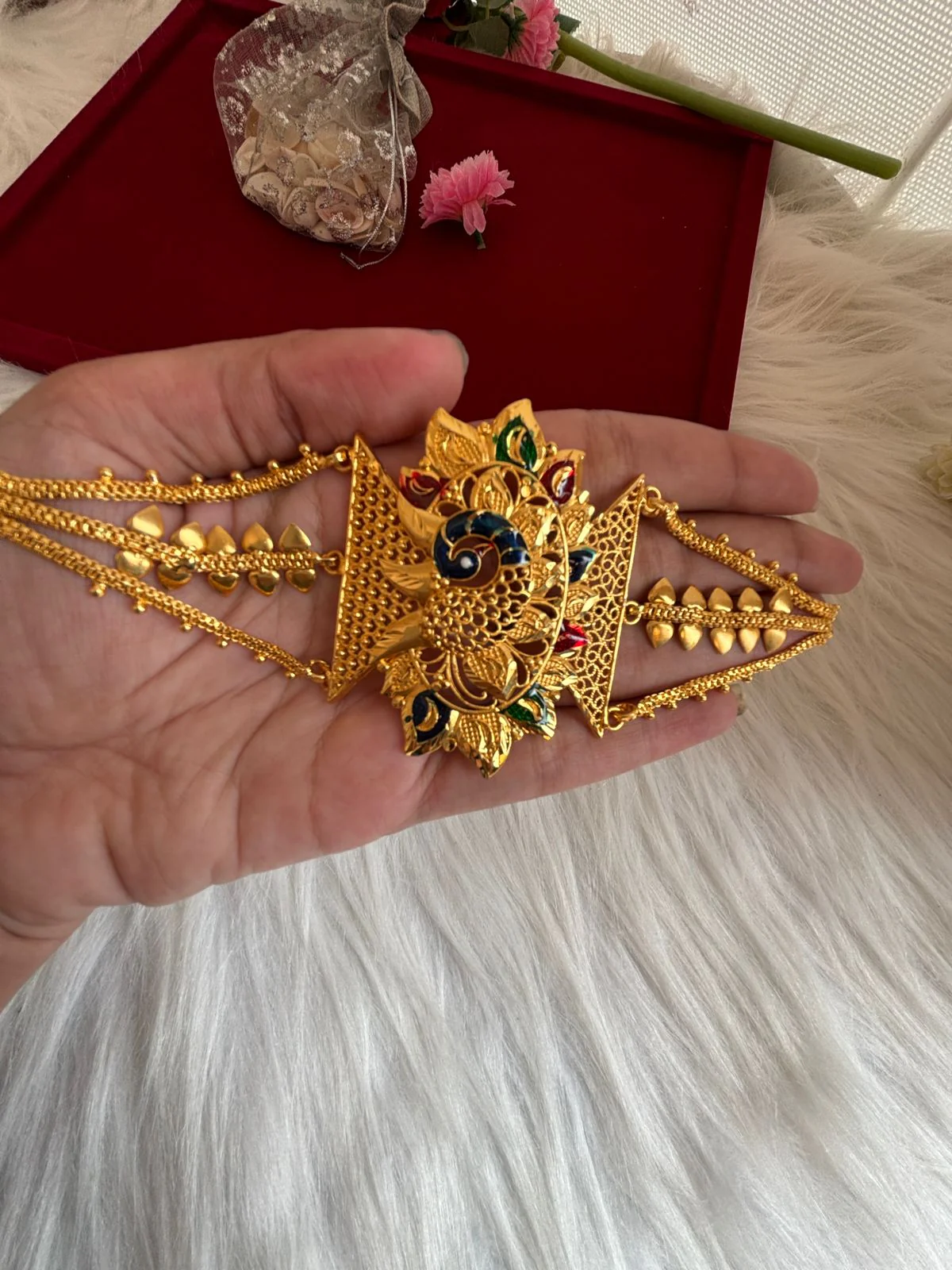 Punkhraj Gold Plated Mantasha - Image 4