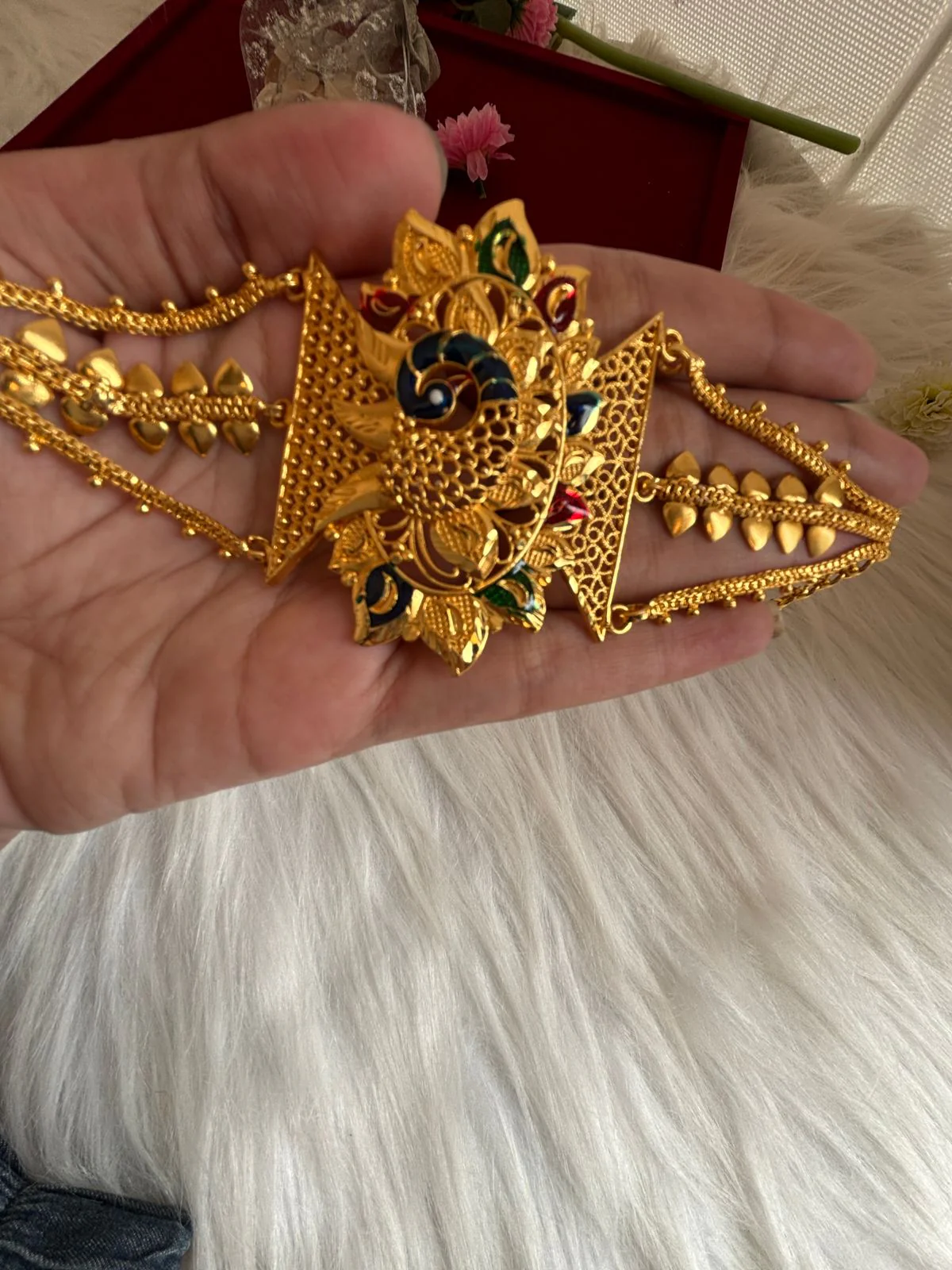 Punkhraj Gold Plated Mantasha - Image 6