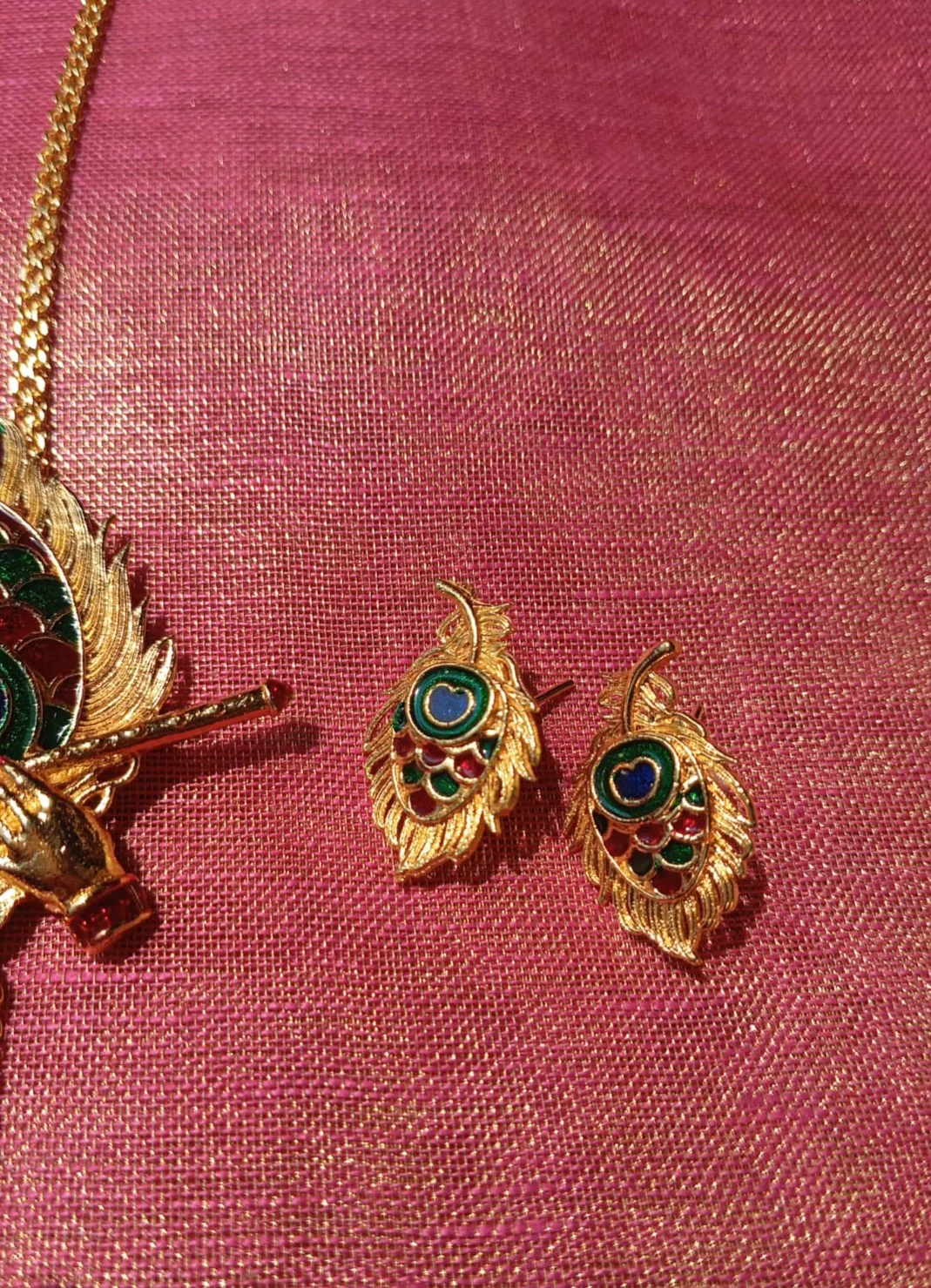 Bansuri  (Gold Plated Necklace Set) - Image 7