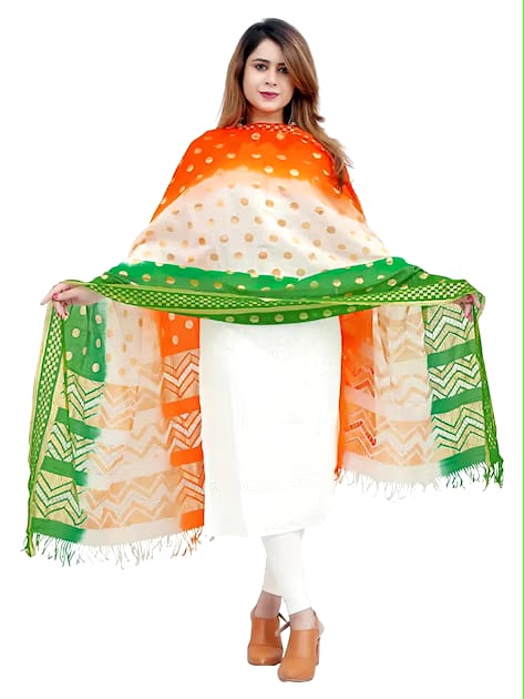 Independence Day Special Tiranga Dupatta - Image 3