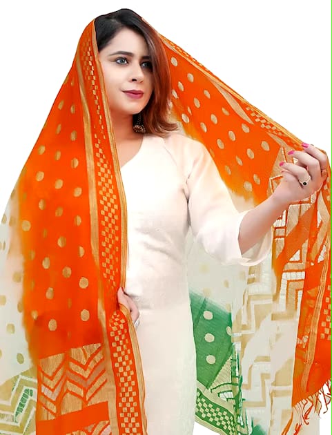 Independence Day Special Tiranga Dupatta - Image 5