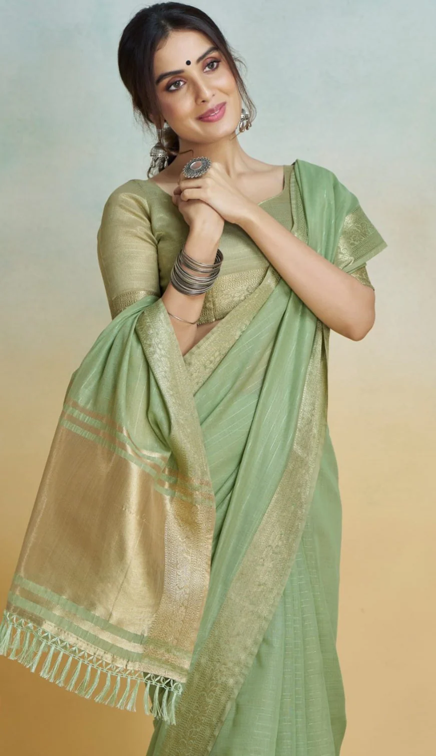 Always Classic Khadi Silk Saree - Image 4