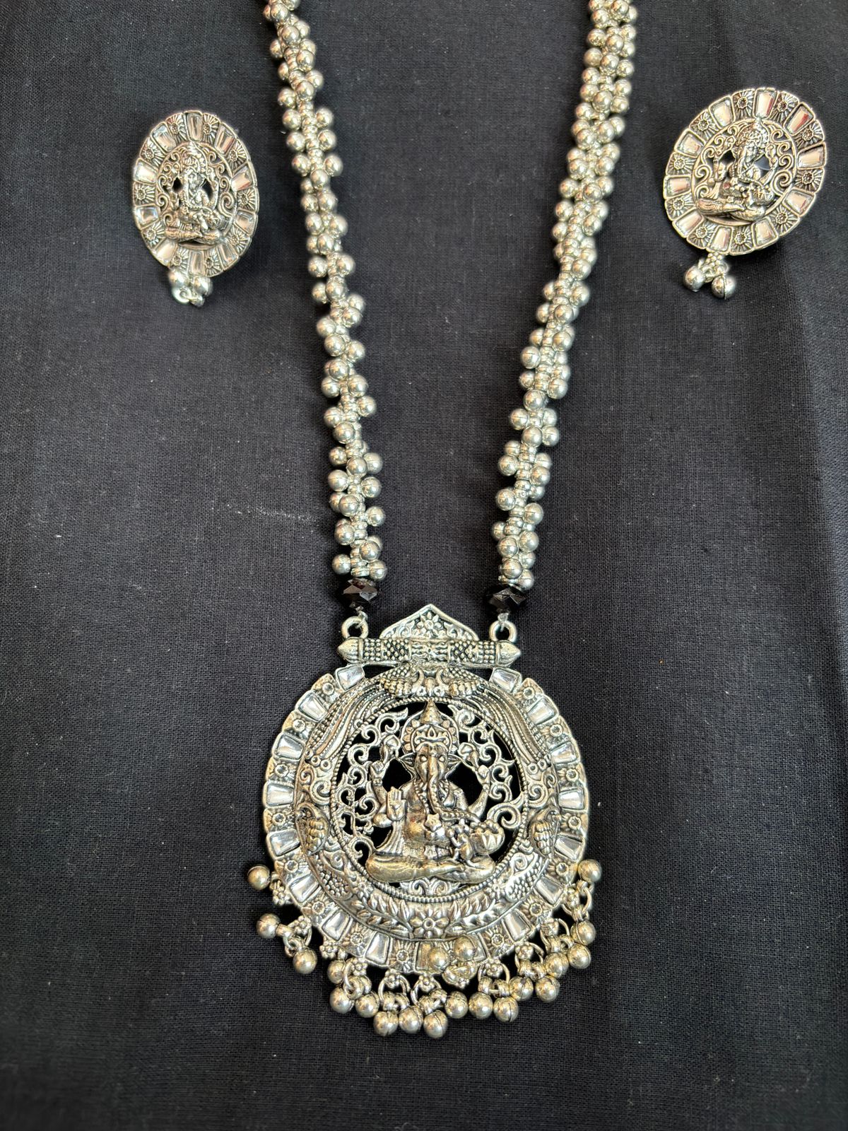 Ganesha Idle Necklace Set - Image 10