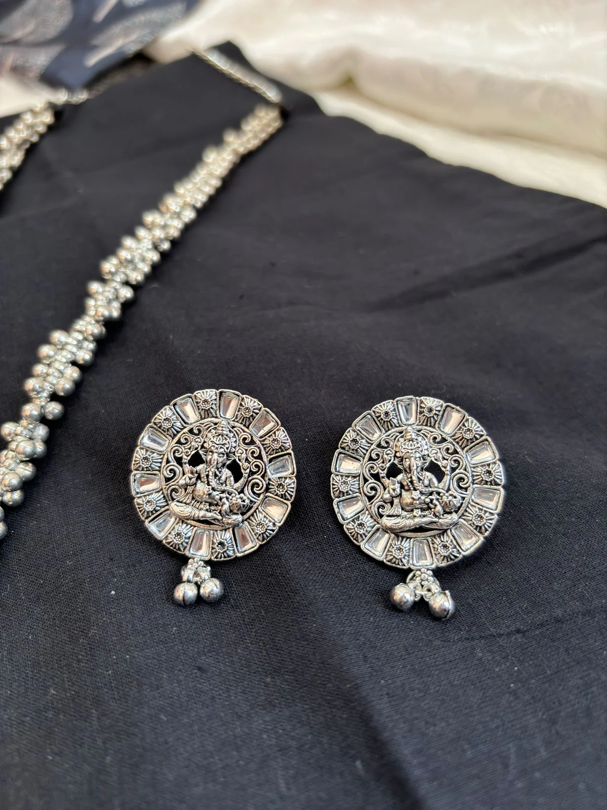 Ganesha Idle Necklace Set - Image 12