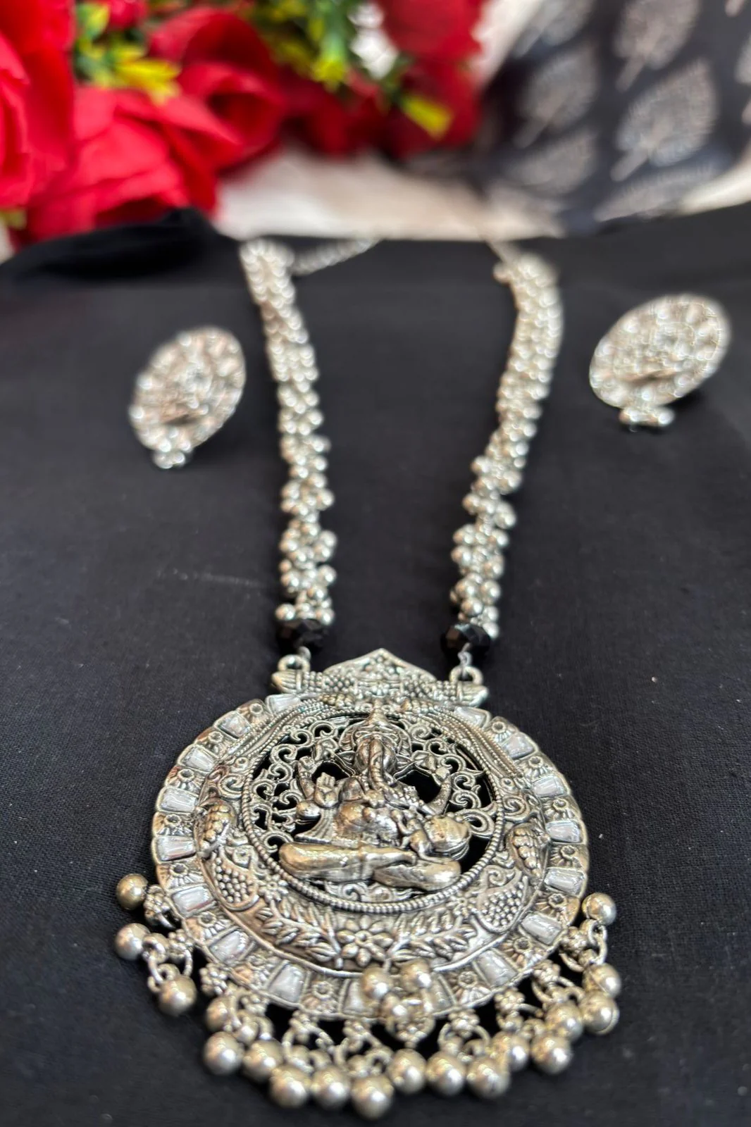 Ganesha Idle Necklace Set - Image 4