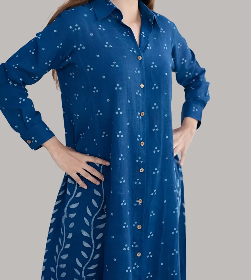 New Ways Cotton Kurti Set - Image 5
