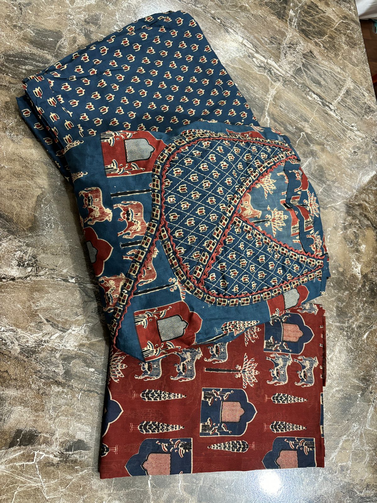 Night With Stars Cotton Kurti Set - Image 8