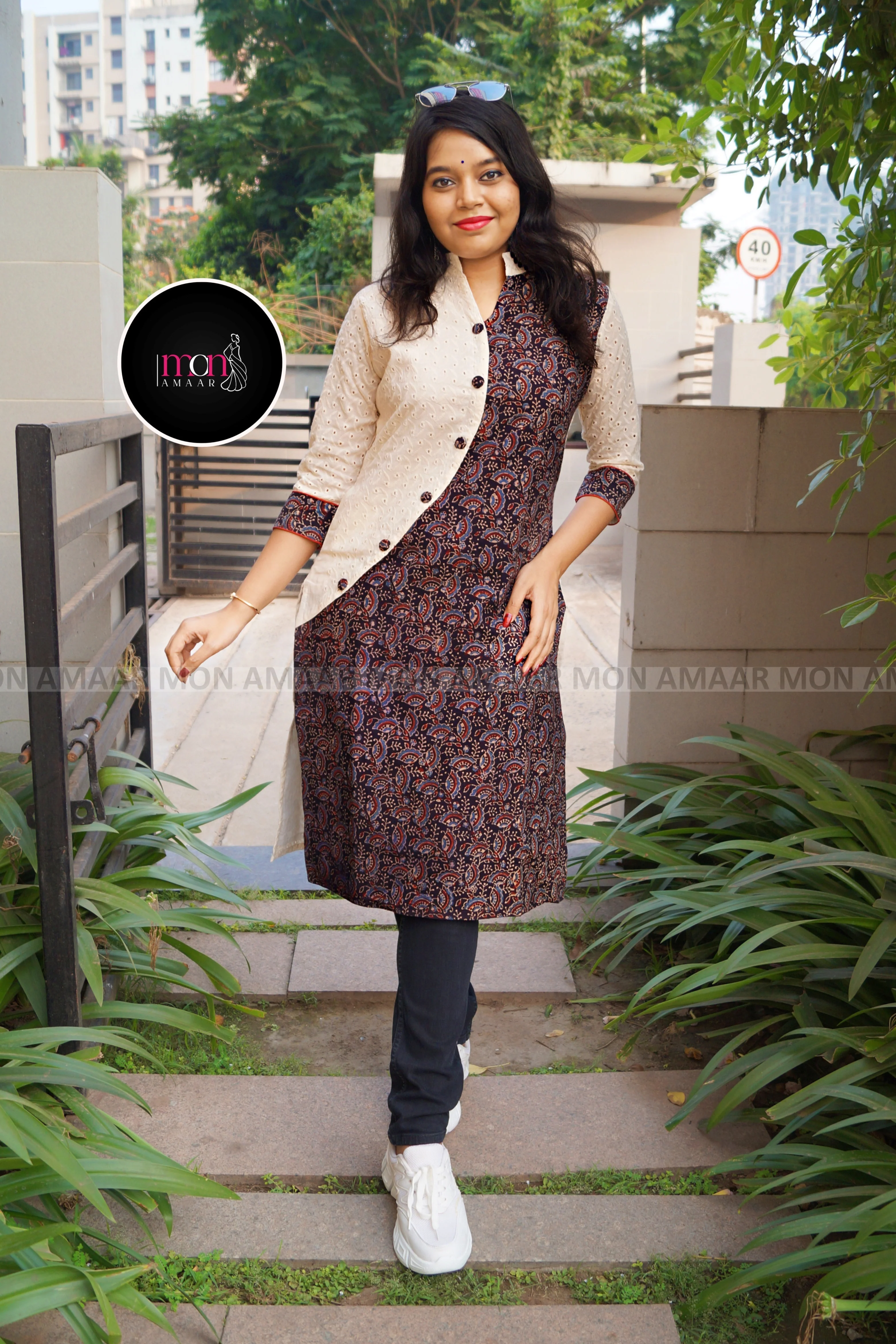 Mix And Match -Sustainable Organic Ethnic Kurti - Image 4