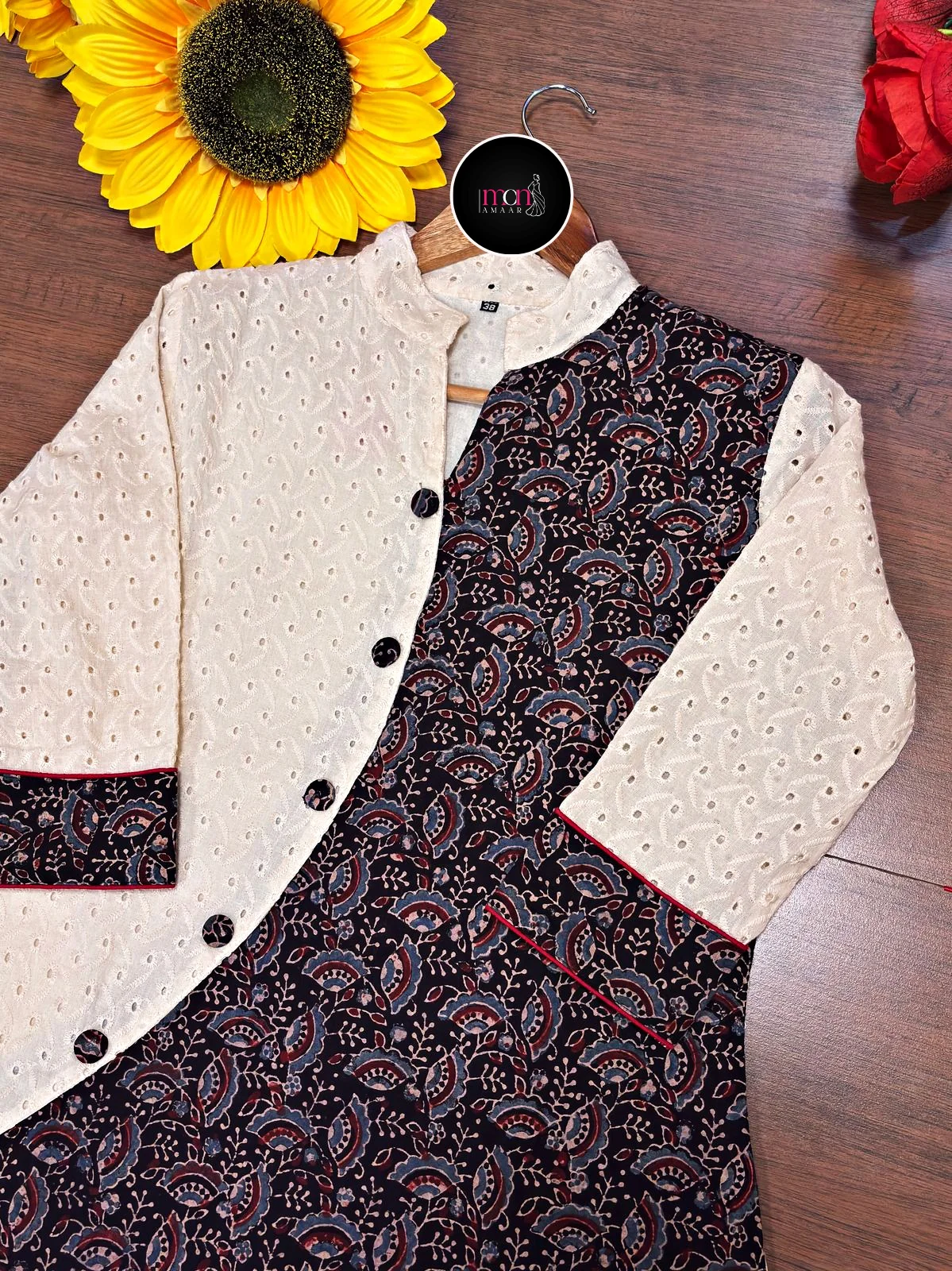 Mix And Match -Sustainable Organic Ethnic Kurti - Image 9